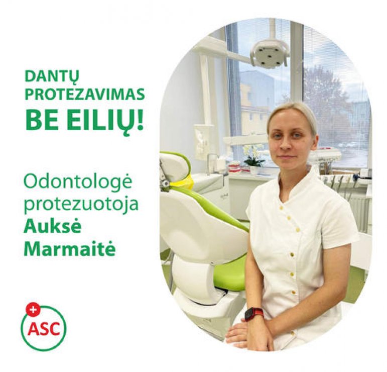 Dantų protezavimas be eilių! 