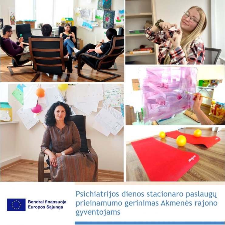 Psichiatrijos dienos stacionaro paslaugų gerinimas Akmenės rajono gyventojams