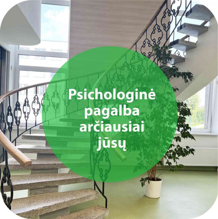 Psichologinė pagalba arčiausiai jūsų 