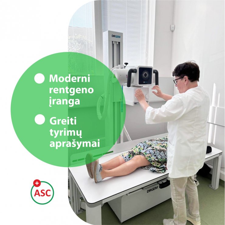 Ypatingai kokybiški rentgeno tyrimai
