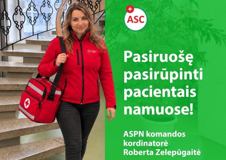 Pasiruošę pasirūpinti pacientais namuose! 