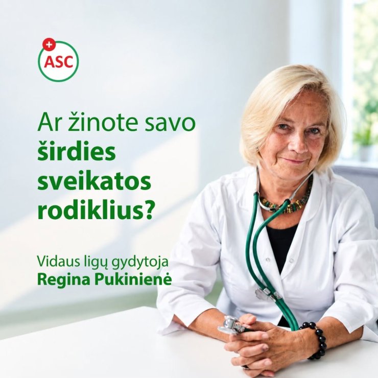 Ar žinote savo širdies sveikatos rodiklius?